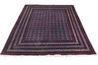 Biljik Afghan Rug – Sapphire Wine