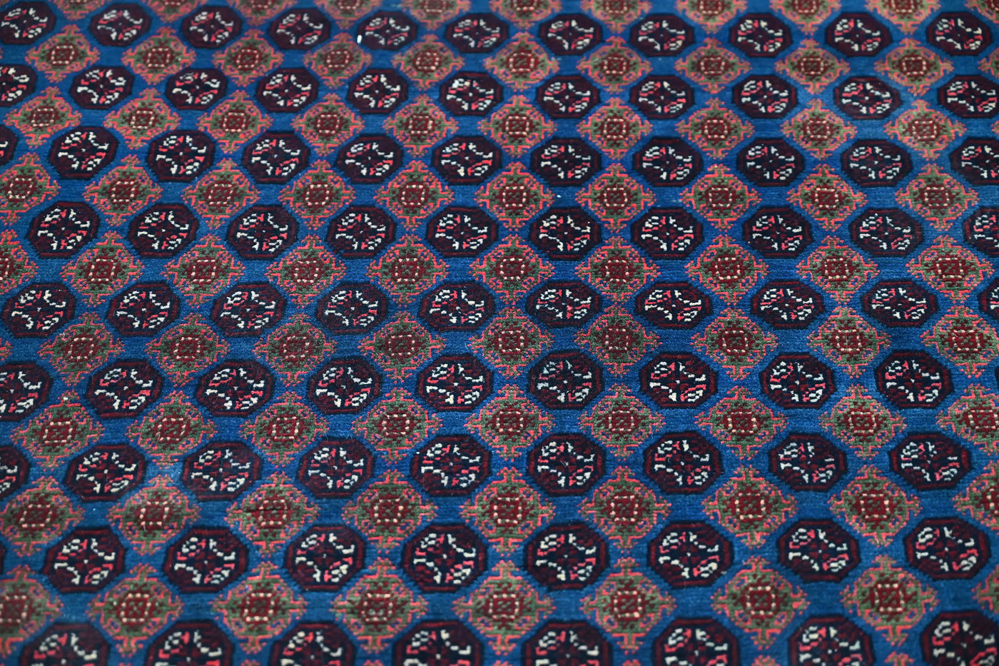 Biljik Afghan Rug – Sapphire Wine