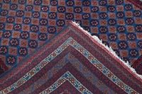 Biljik Afghan Rug – Sapphire Wine