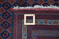 Biljik Afghan Rug – Sapphire Wine