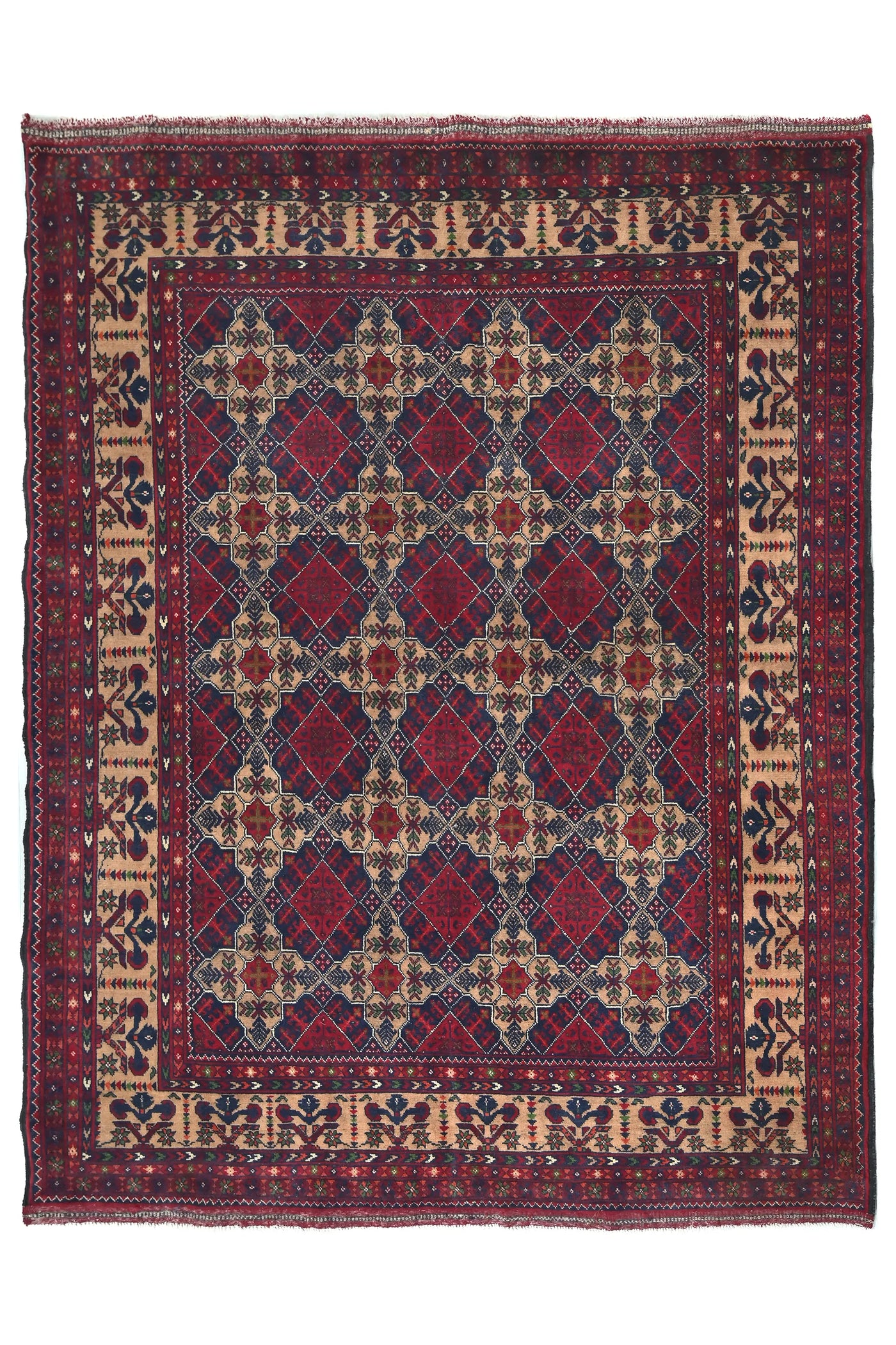 Biljik Afghan Rug – Golden Autumn