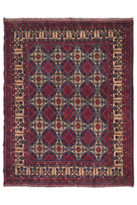 Biljik Afghan Rug – Golden Autumn