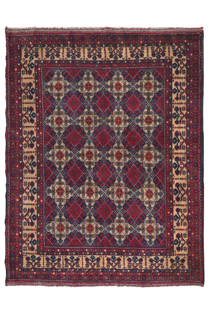 Afghan Biljik Rug, 154 x 201 cm
