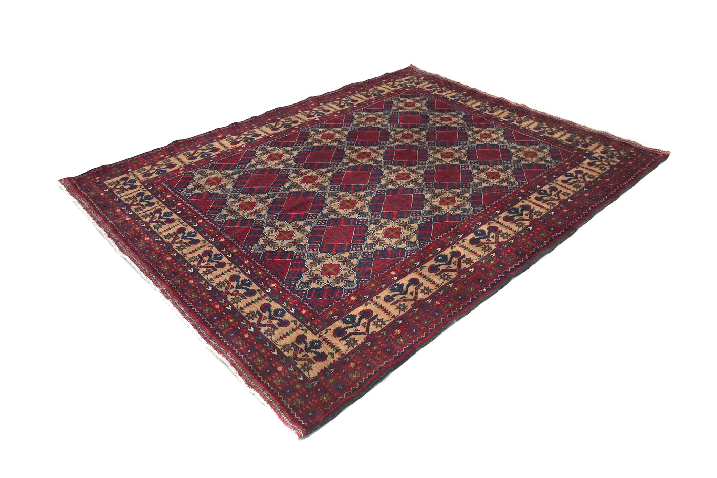Biljik Afghan Rug – Golden Autumn