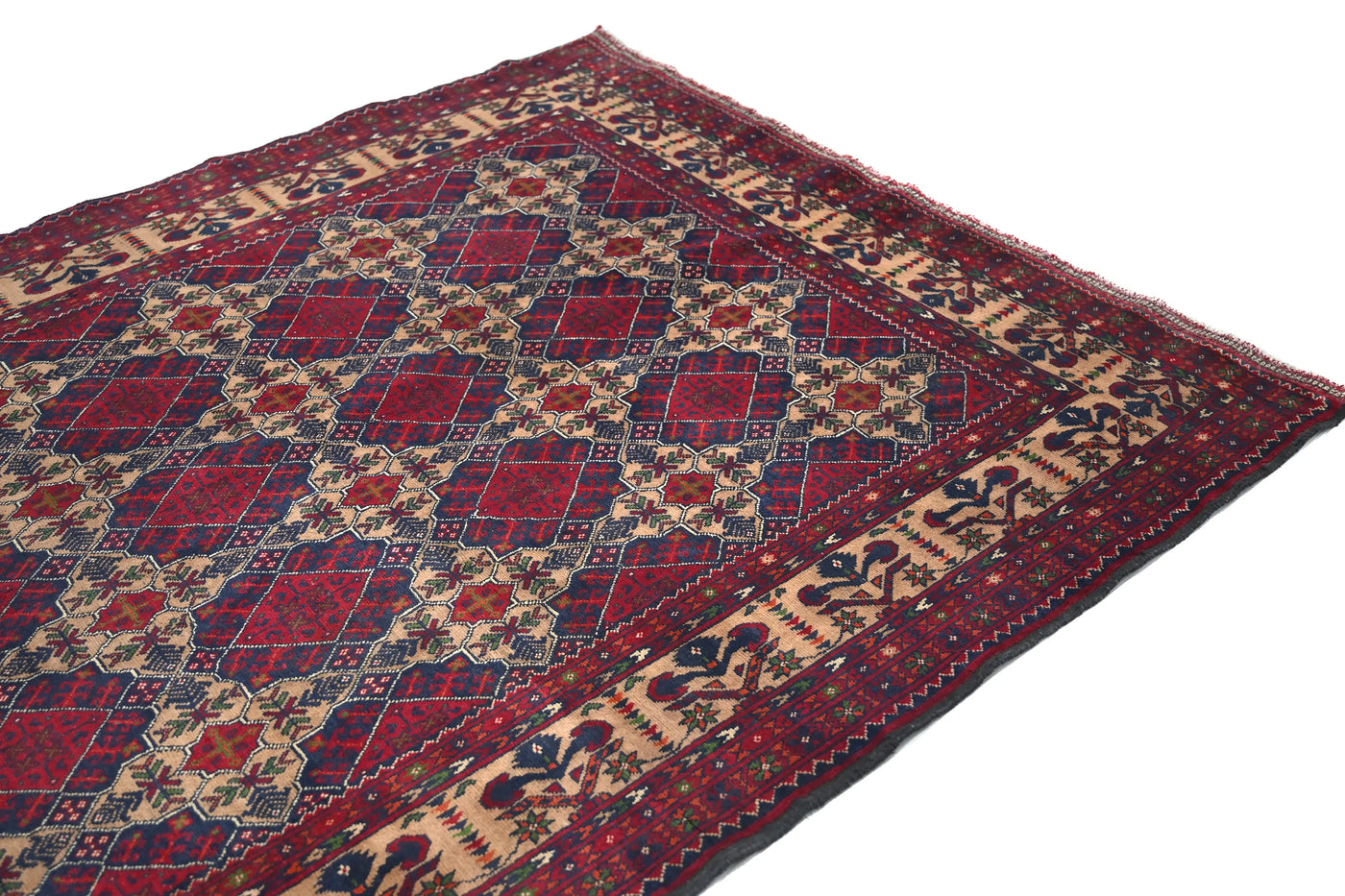 Biljik Afghan Rug – Golden Autumn