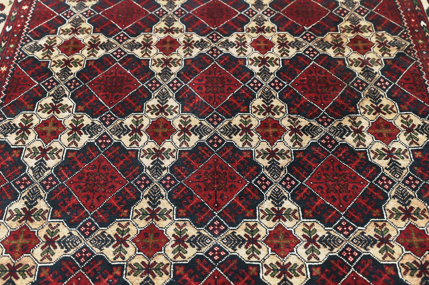 Biljik Afghan Rug – Golden Autumn