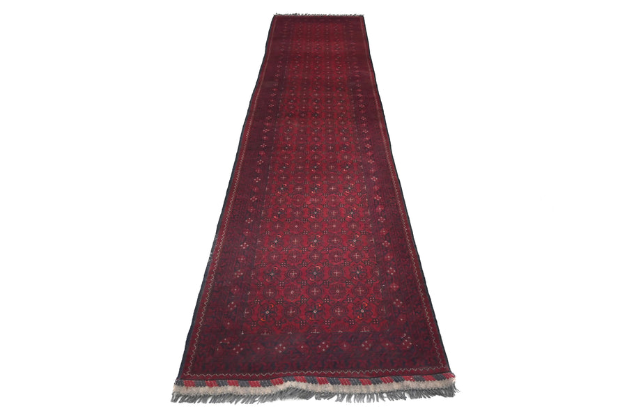Biljik Afghan Rug – Crimson Passage