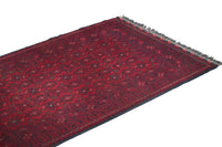Biljik Afghan Rug – Crimson Passage