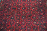 Biljik Afghan Rug – Crimson Passage