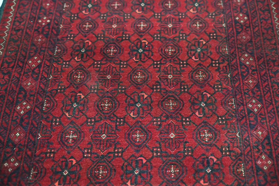 Biljik Afghan Rug – Crimson Passage