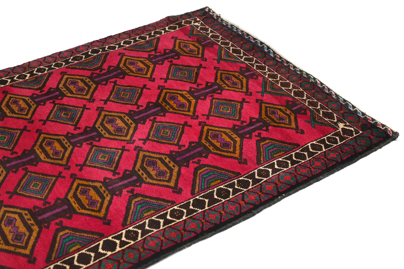 Baluchi Persian Rug – Ember Medallion