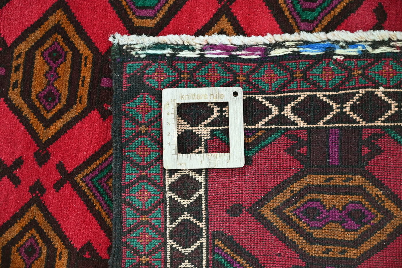Baluchi Persian Rug – Ember Medallion