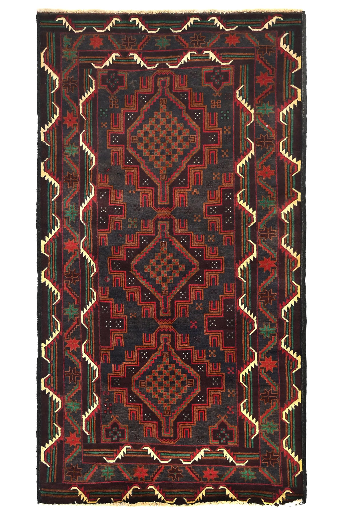 Baluchi Persian Rug, 112 x 205 cm – Nile Rugs NZ
