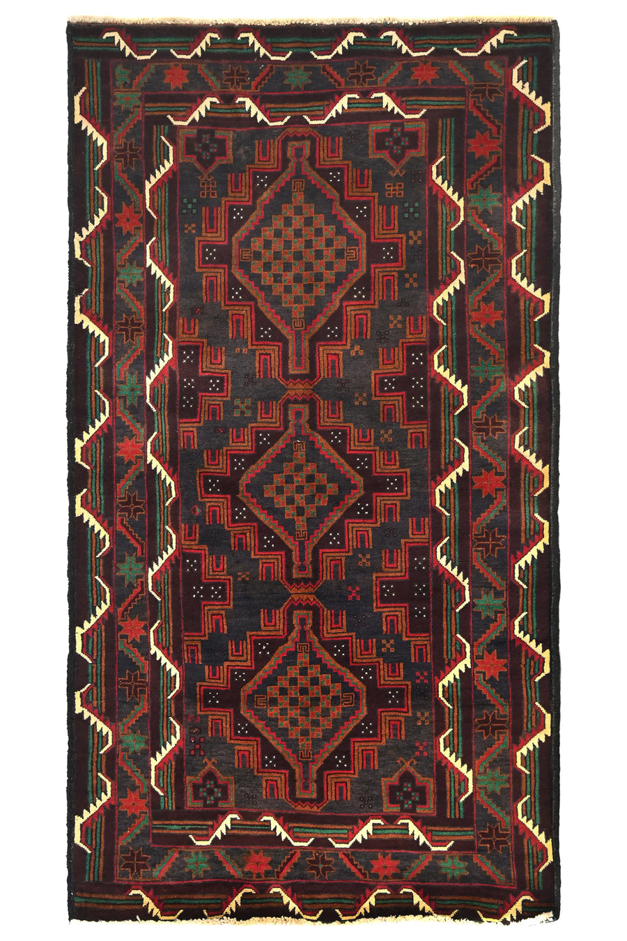 Baluchi Persian Rug, 112 x 205 cm