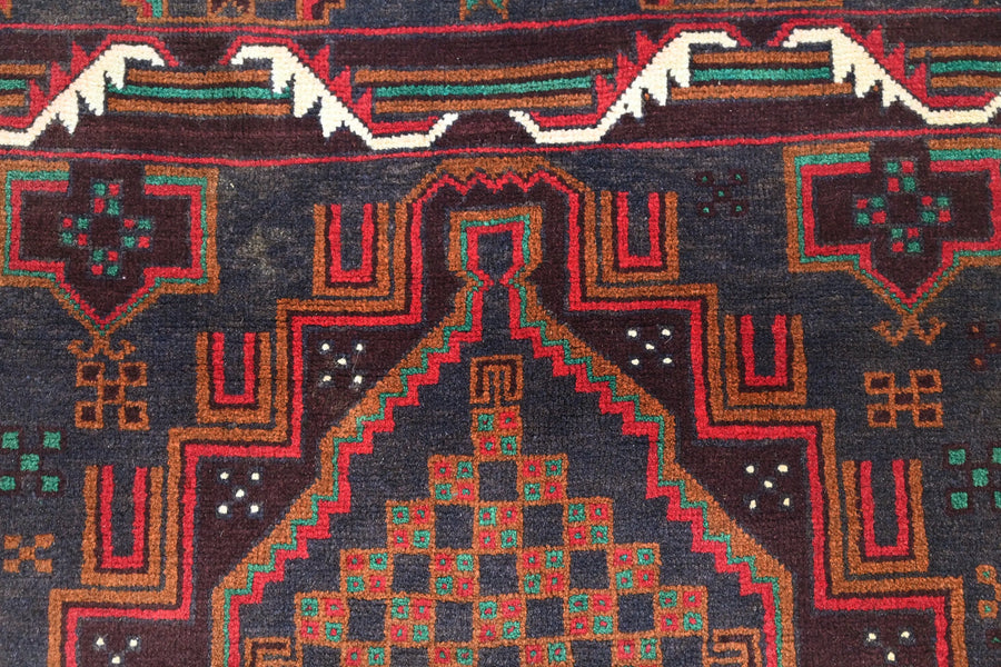 Baluchi Persian Rug, 112 x 205 cm