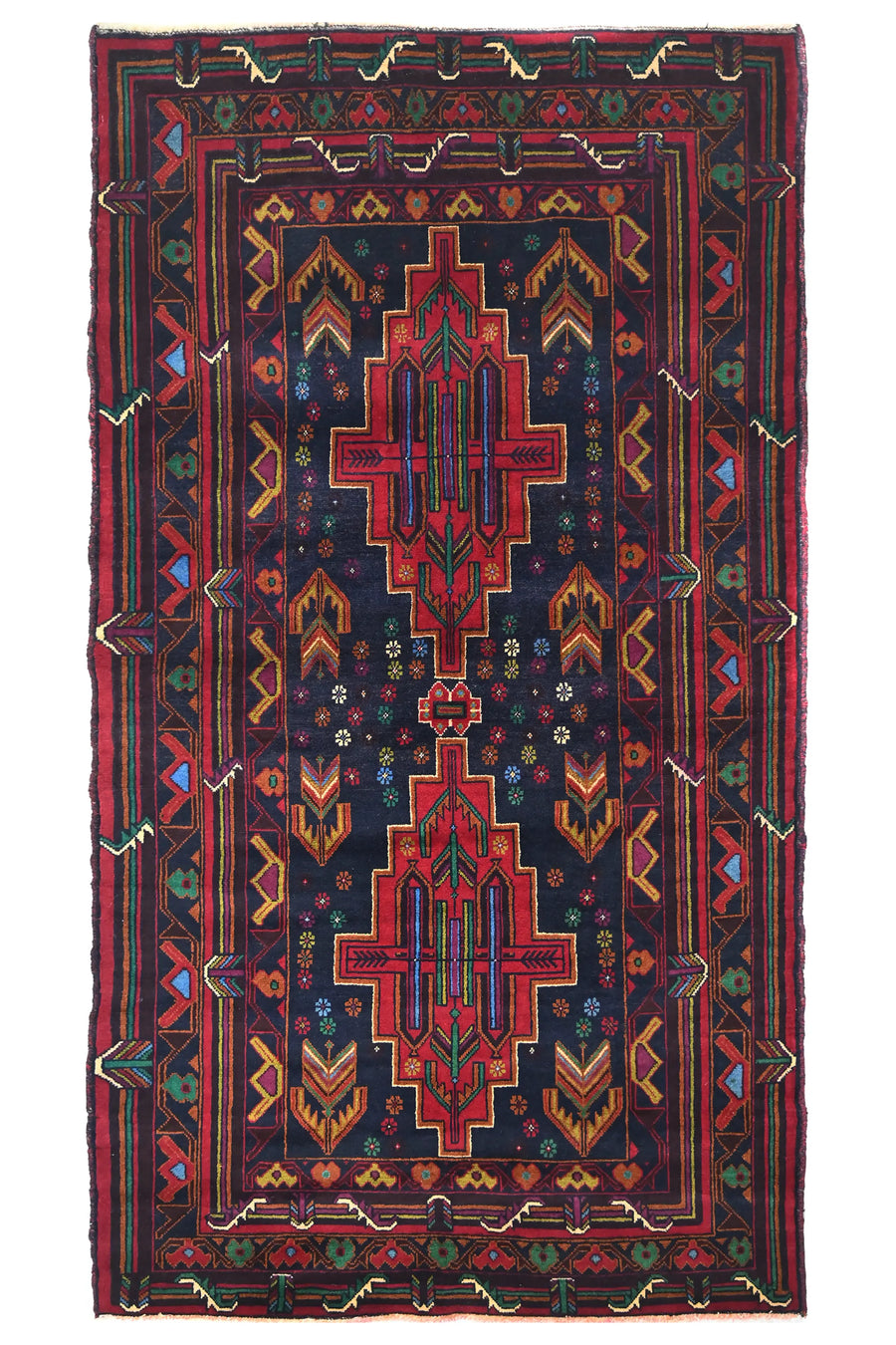 Baluchi Persian Rug, 112 x 201 cm