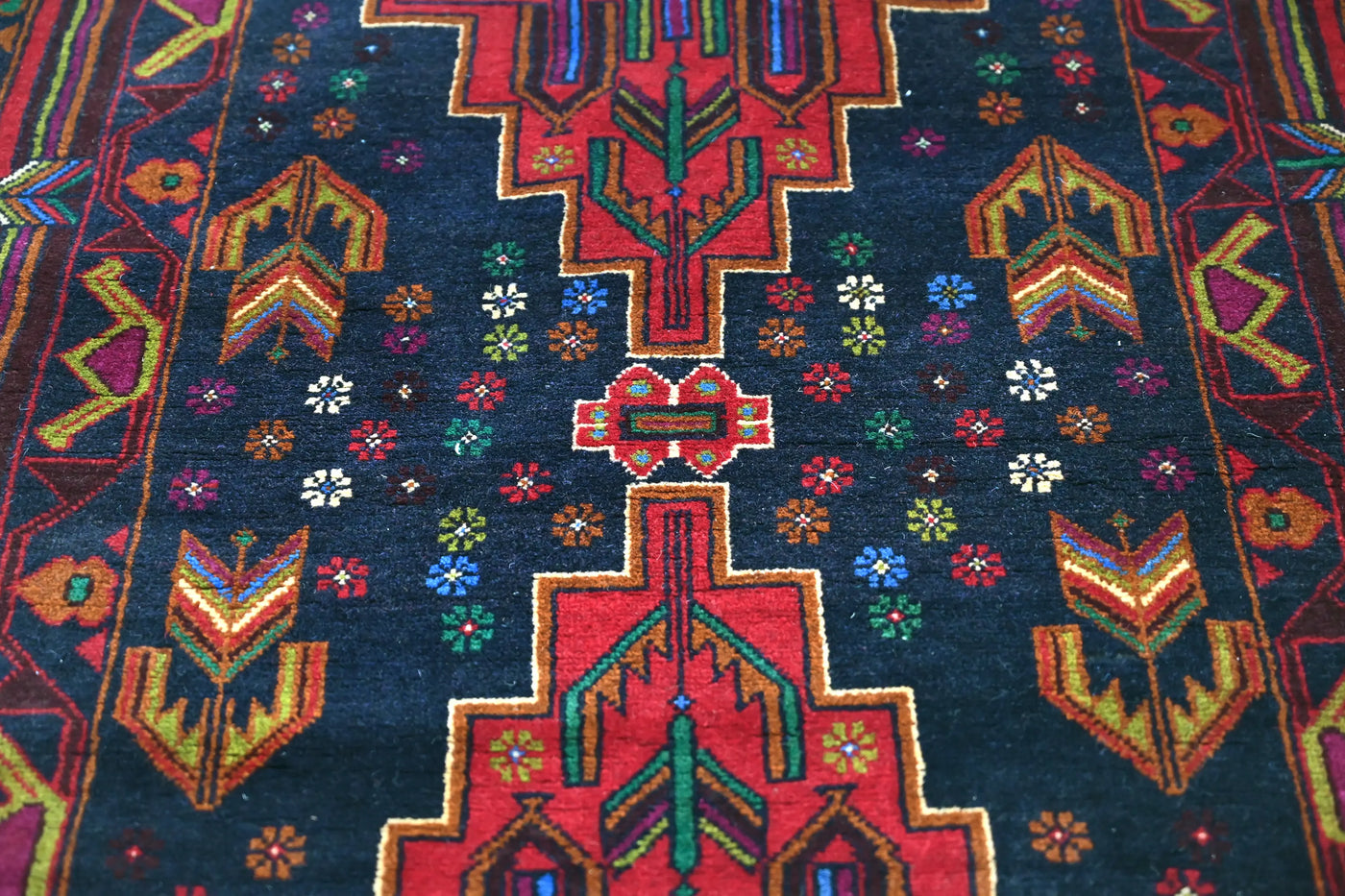 Baluchi Persian Rug, 112 x 201 cm