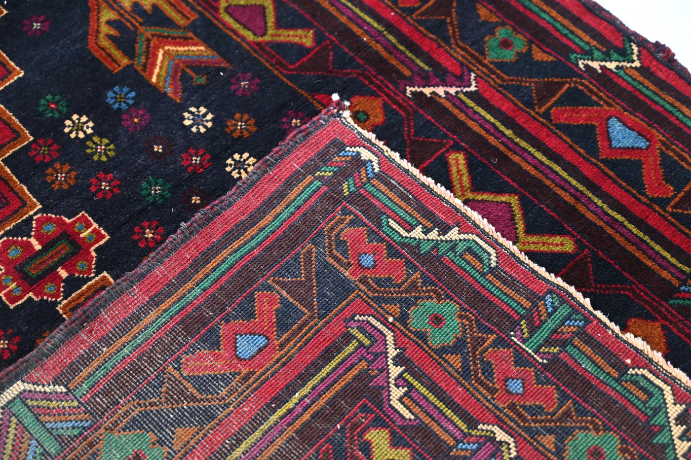 Baluchi Persian Rug, 112 x 201 cm