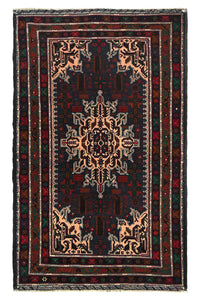 Baluchi Persian Rug, 122 x 198 cm