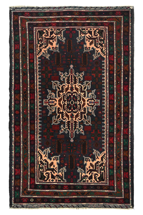 Baluchi Persian Rug, 122 x 198 cm