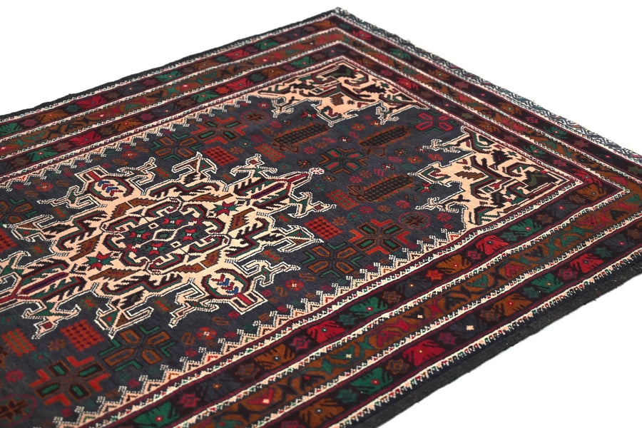 Baluchi Persian Rug, 122 x 198 cm
