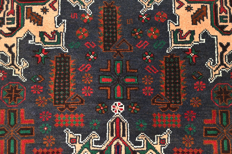 Baluchi Persian Rug, 122 x 198 cm