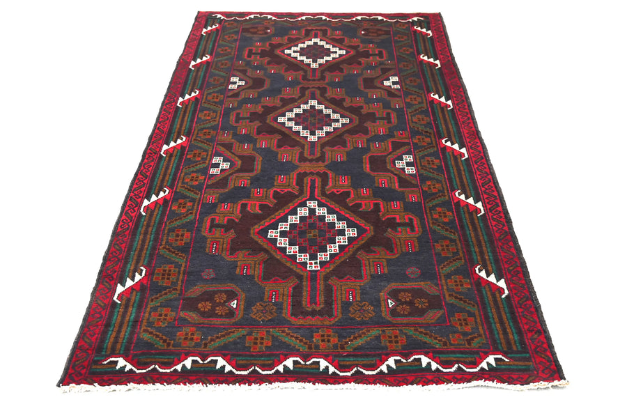 Baluchi Persian Rug, 115 x 208 cm