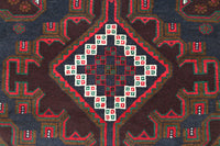 Baluchi Persian Rug, 115 x 208 cm