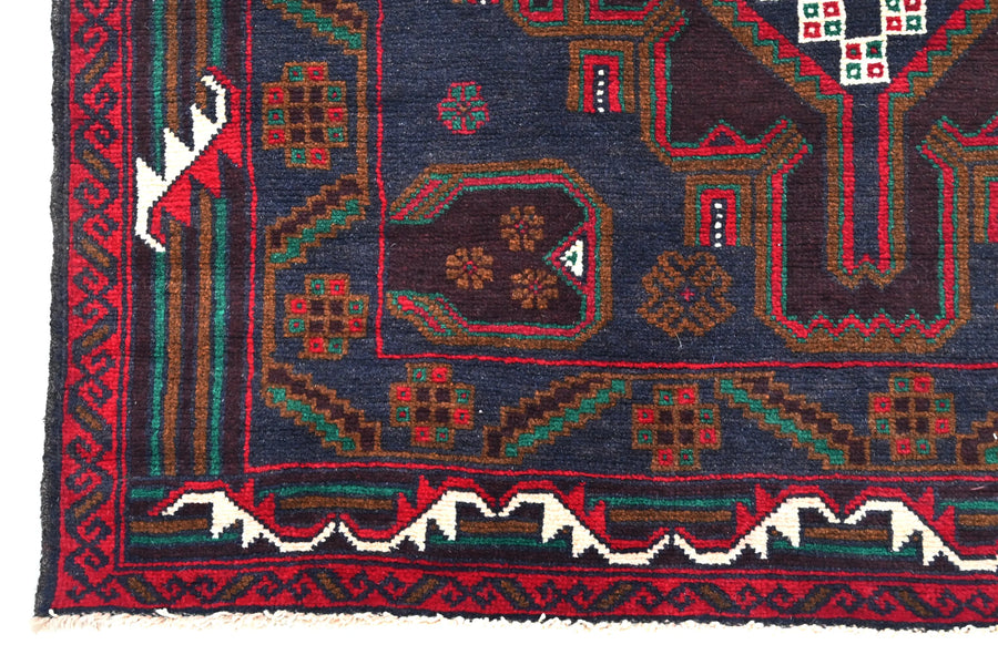 Baluchi Persian Rug, 115 x 208 cm
