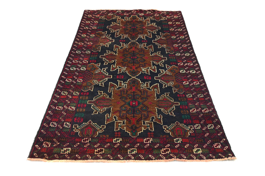 Baluchi Persian Rug, 110 x 200 cm