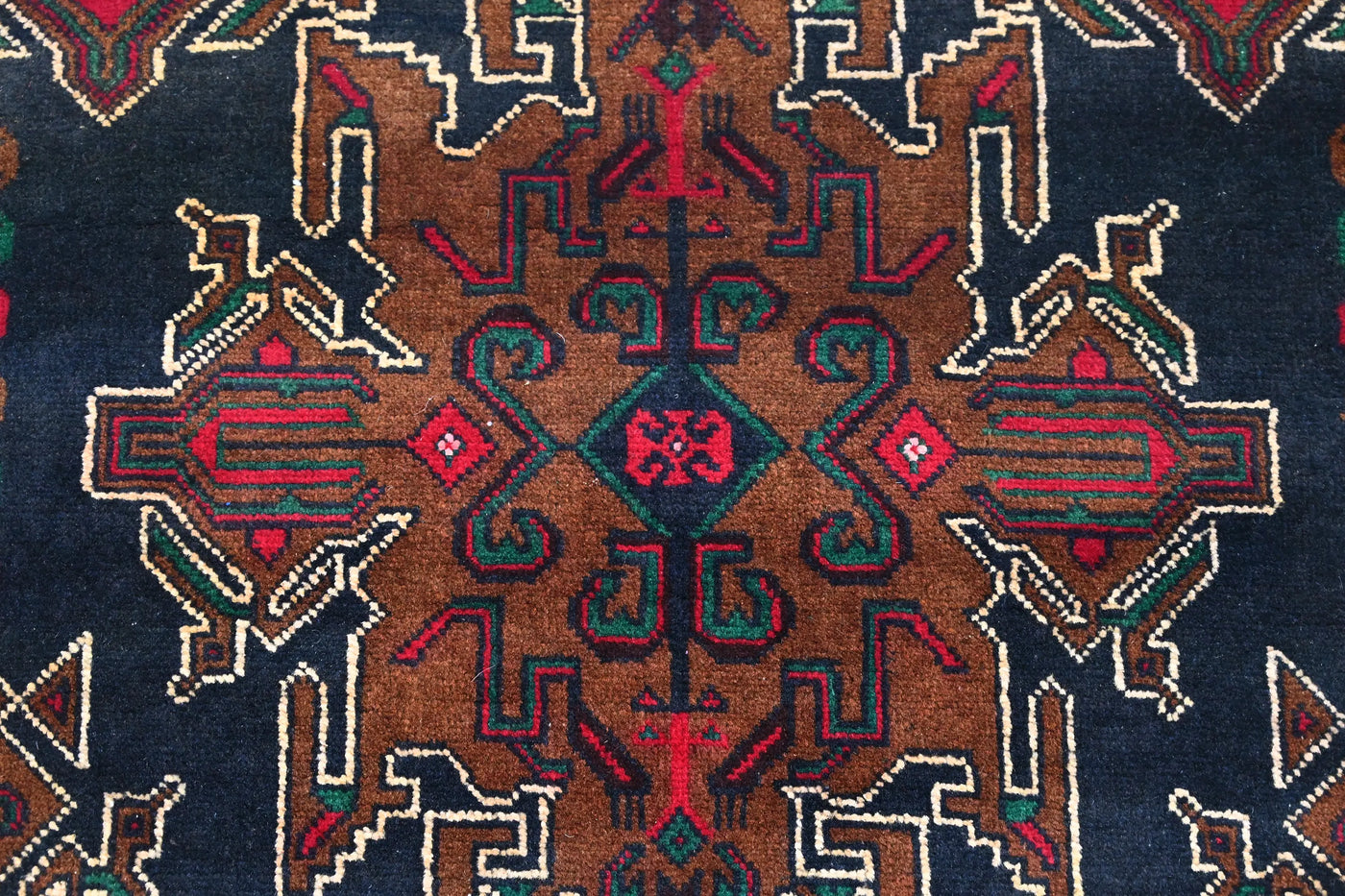 Baluchi Persian Rug – Coal Mosaic