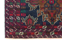 Baluchi Persian Rug, 110 x 200 cm