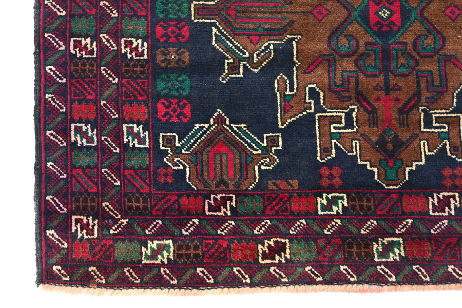Baluchi Persian Rug, 110 x 200 cm