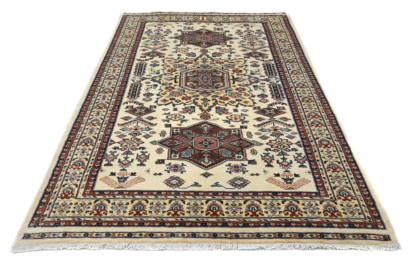 Bukhara Persian Rug – Oatmeal Diamond