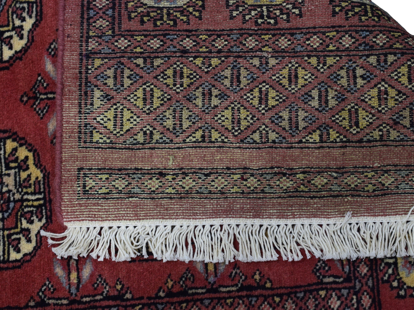 Bukhara Persian Runner – Scarlet Triptych