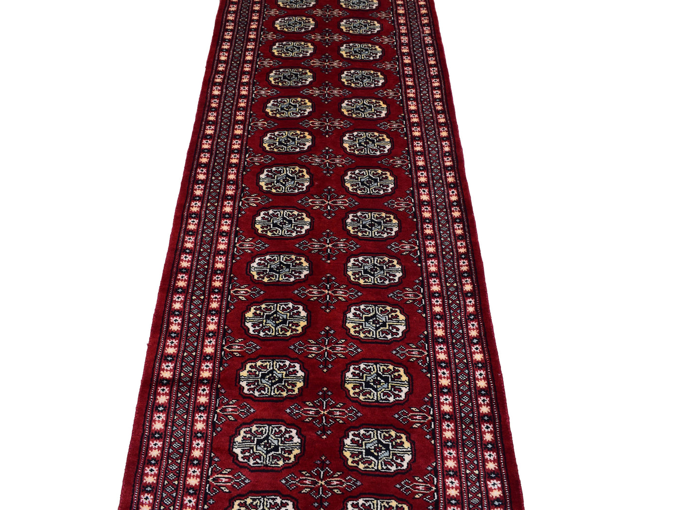 Bukhara Persian Runner – Cardinal Chevron
