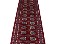 Bukhara Persian Runner, 79 x 249 cm