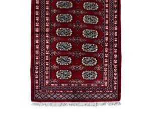 Bukhara Persian Runner, 79 x 249 cm