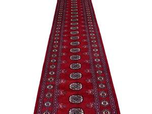 Bukhara Persian Runner, 78 x 391 cm