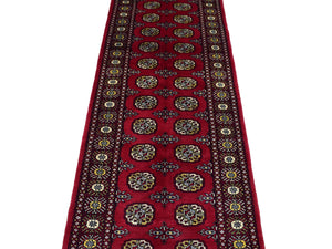 Bukhara Persian Runner, 81 x 298 cm