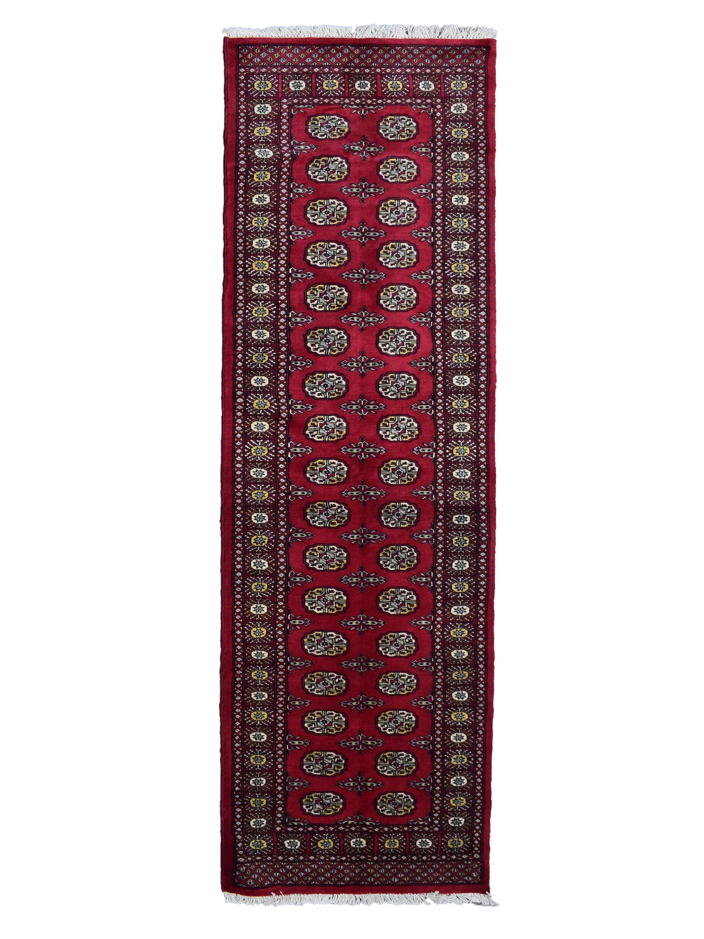 Bukhara Persian Runner – Claret Runway