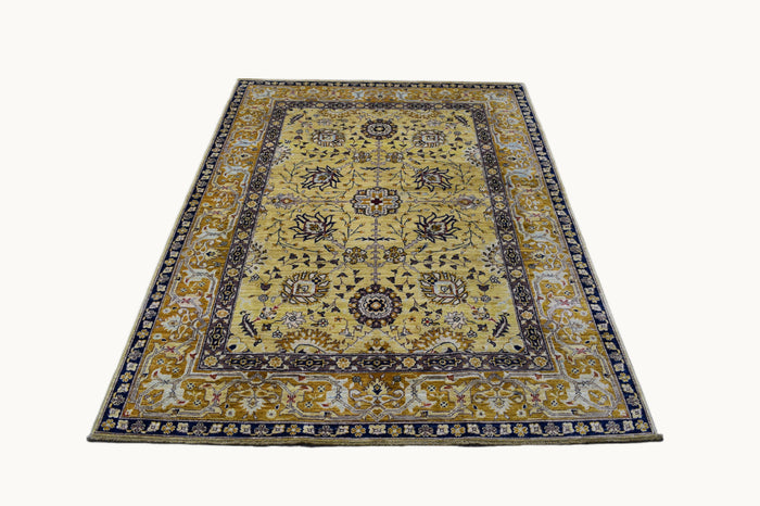 Chobi Afghan Rug – Ivory Arbor