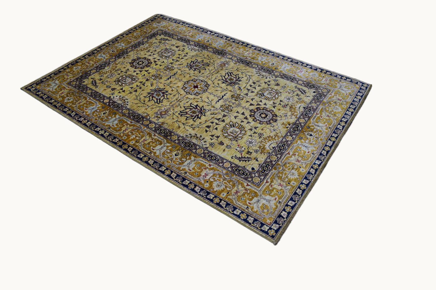 Chobi Afghan Rug – Ivory Arbor