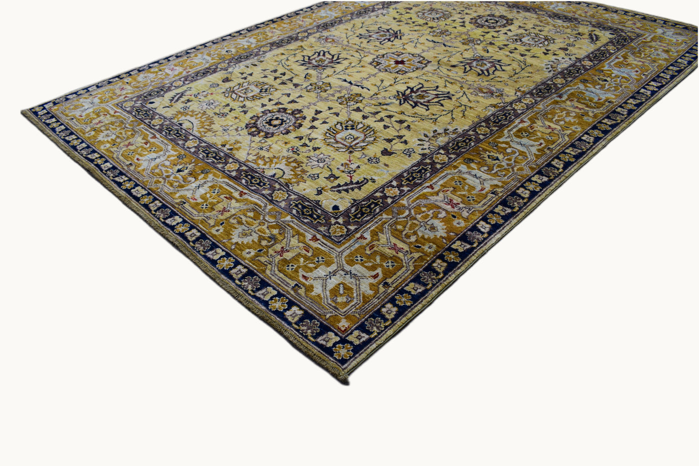Chobi Afghan Rug – Ivory Arbor