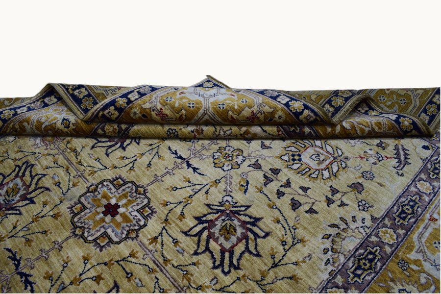 Hand Knotted Afghan Chobi Rug, 171 x 234 cm