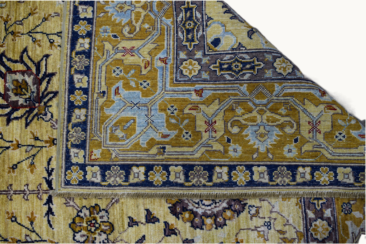 Chobi Afghan Rug – Ivory Arbor