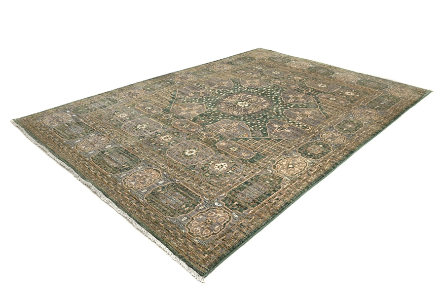 Chobi Afghan Rug – Moss Enclave