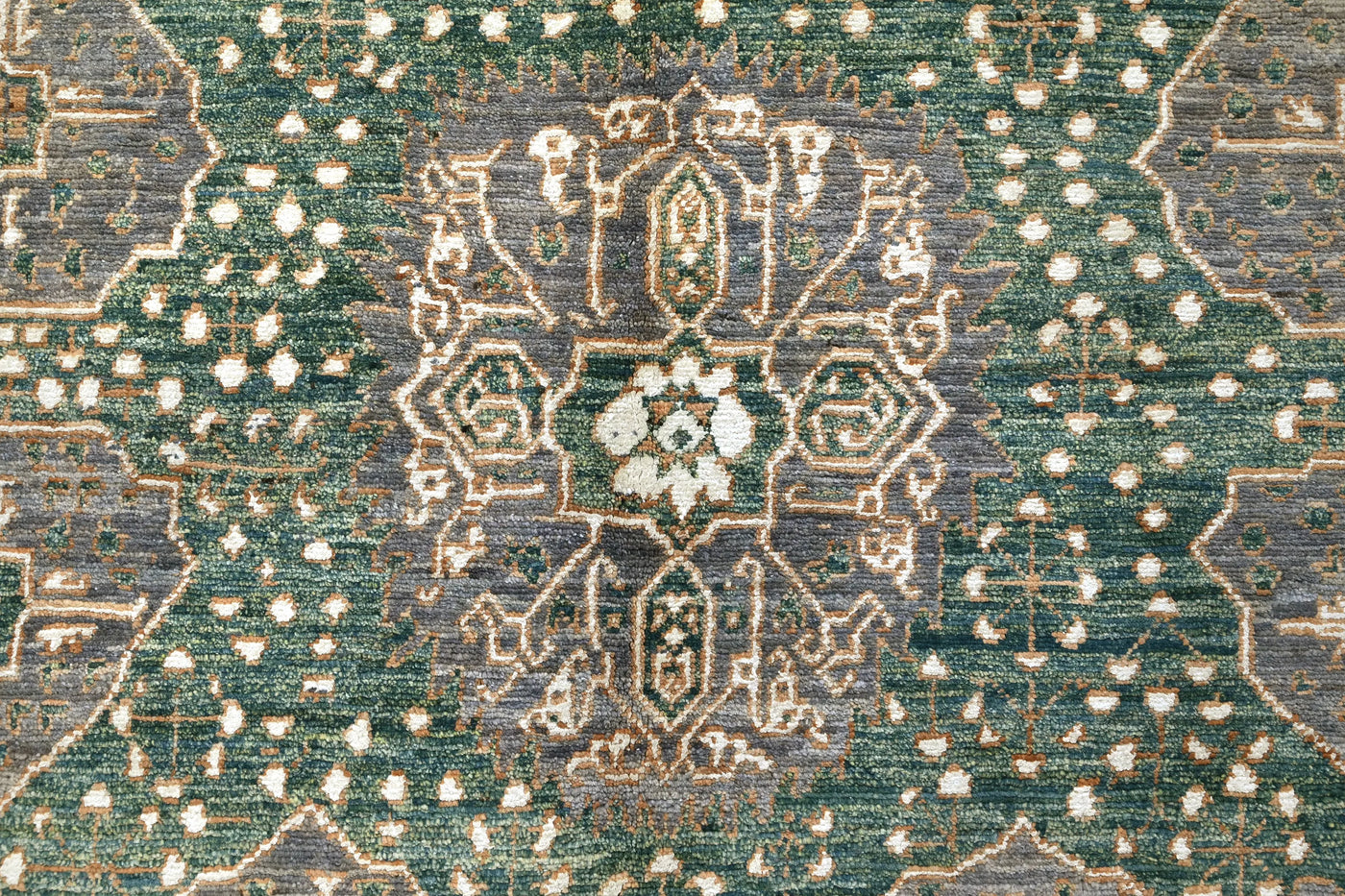 Chobi Afghan Rug – Dove Matrix
