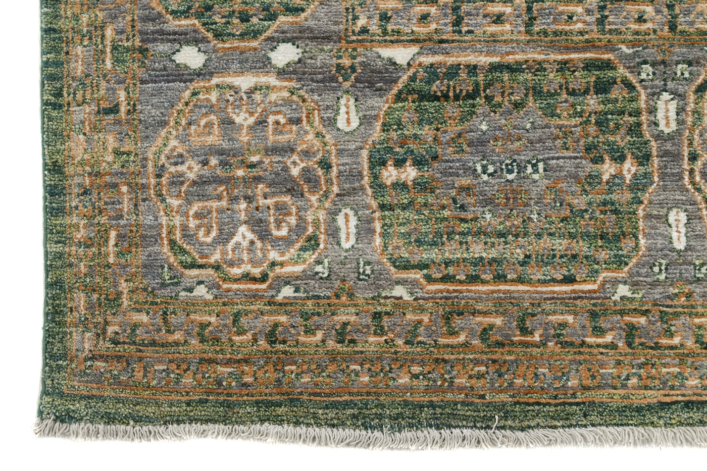 Chobi Afghan Rug – Dove Matrix