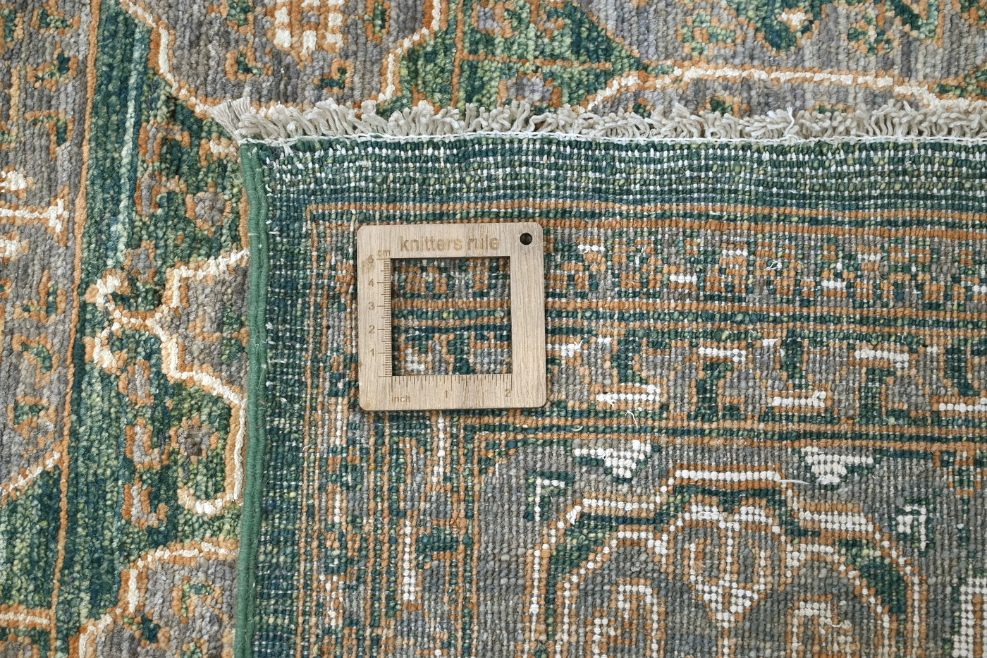 Chobi Afghan Rug – Dove Matrix